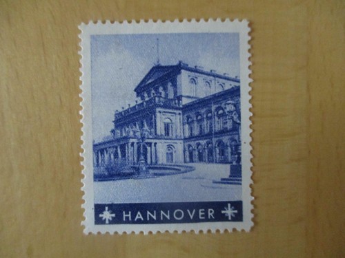 Reklamemarke hannover - reklamemarke,