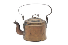 Antike Wasserkocher aus Kupfer