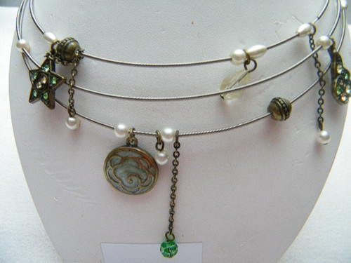 Kette collier vintage - kette,