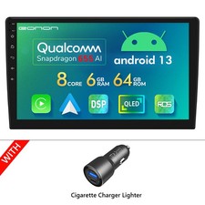 Eonon 2 DIN Android 13 8-Kern 10,1" GPS Navigation Navi CarPlay Autoradio FM RDS