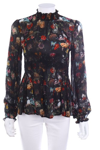 Secondhand bluse schwarz - s,