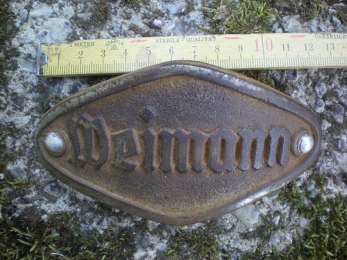 Maschinen schild weimann - schild,