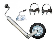 Stützrad mit Halterung