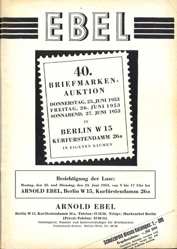 Ebel auktionskataloge - 19, ebel-auktionskataloge