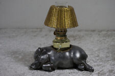 Schöne alte Duftlampe Petites Choses USA Zinn Lampe Schwein Vintage