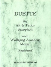 DUETTE FÜR  SAXOPHON  ALT &