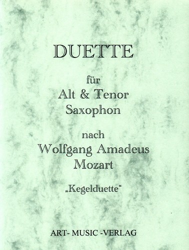 Duette für saxophon alt - , &