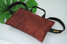 Beißkissen groß Leder 3 Schlaufen  30 x 18cm weich Dummy Bringsel Hundesport IGP