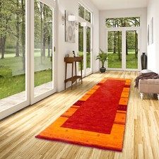 Läufer Natur Teppich Gabbeh