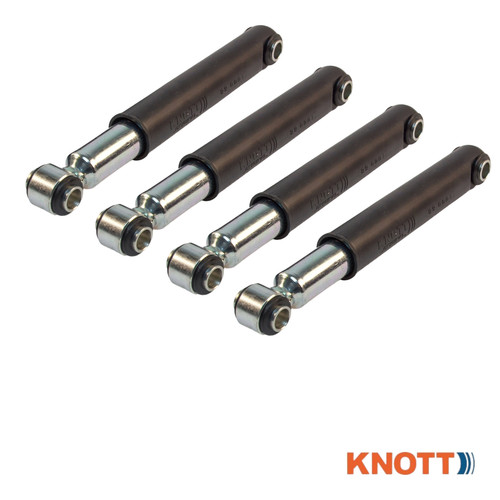 Set achsstoßdämpfer knott - set,