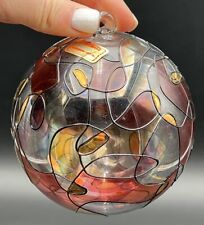 Joska Bodenmais Glaskugel Weihnachtskugel Kristall mundgeblasen #KA203