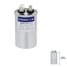 Kondensator 20uF 370VAC 440VAC 450VAC Luft Kühlschrank Klimaanlage Kompressor...