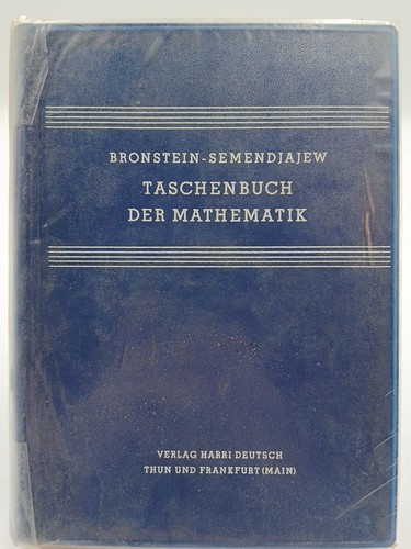 Taschenbuch der mathematik - der,