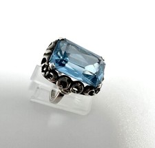 Art Déco Ring mit großem