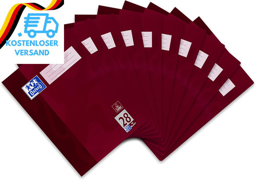 Oxford schulheft 16 blatt - 16,