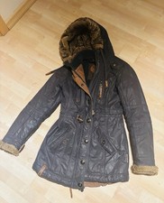 NAKETANO Kuschelig dicker Winter Parka-Jacke-Mantel Gr. S
