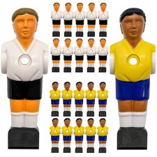 22 Tischkicker Figuren 16mm - Tisch Fussball Kicker Figuren Kickertisch Zubehör