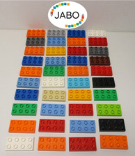 (A17) LEGO Duplo 40 x flache 8er 2x4Noppen Bausteine Steine