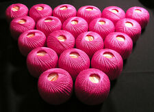 20 Knäule a`20 g Schürer Schulgarn zum Sticken, Stricken und Häkeln Farbe Pink