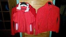 Mädchen Jacke Schöffel Jenny inzip Gr.152 Doppeljacke warm Winter rot wie neu