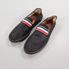 Rivieras Herren Espadrilles schwarz EU 41/7 UK Montecristi Kokarde Slipper