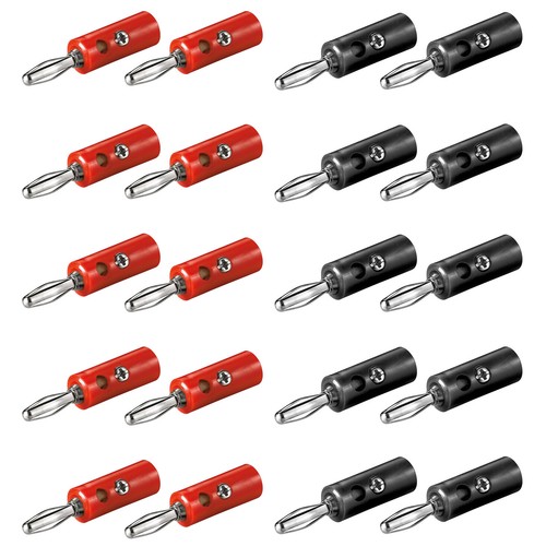 10x bananenstecker set - bananenstecker,