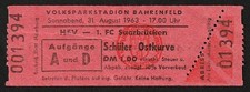 Ticket | 1963/64 | Hamburger