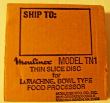 Moulinex Food Processor bowl