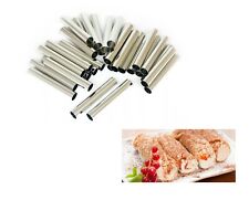 Cannoli 13 cm Gerade Backform Röhrchen Cremmrollen Schaumrollen Edelstahl