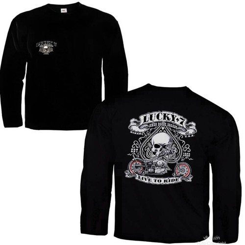Biker shirt longsleeve - t-shirt,