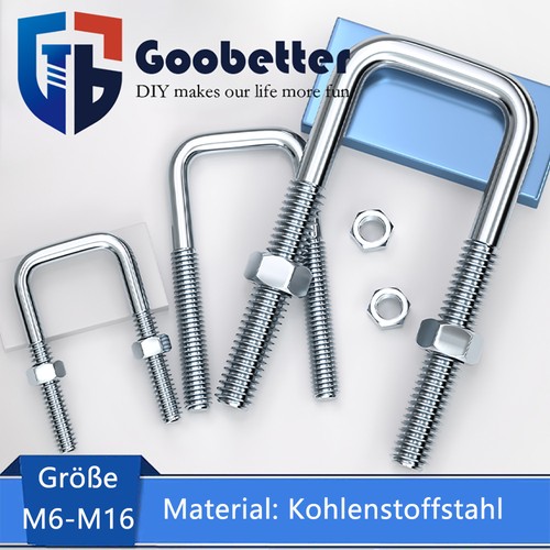 M16 vierkant bolzen mit - m6-m16, u-bolzen