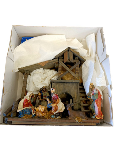 Weihnachtskrippe holz - weihnachtskrippe,