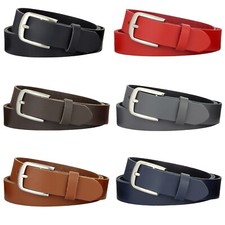 Gürtel Ledergürtel 100% echt Leder Herren Damen 3cm breit Rindsleder kürzbar Neu