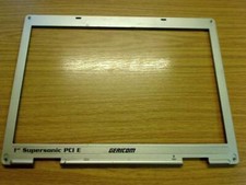 Displaygehäuse Rahmen Blende Abdeckung Gericom 1st Supersonic PCI E