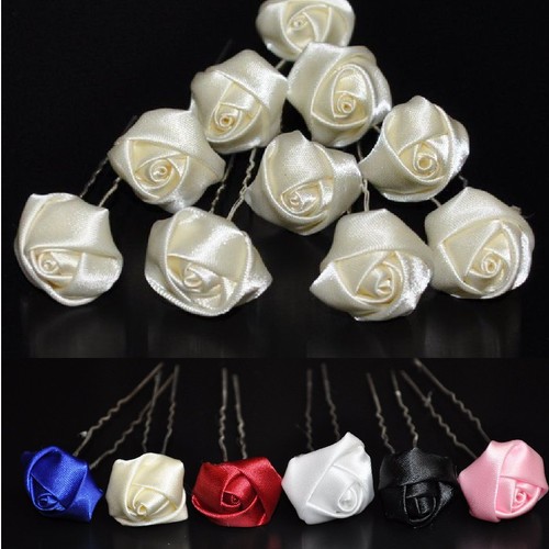 Set haarnadeln rosen blumen - 10,