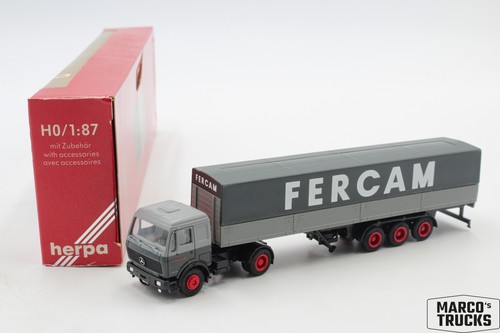Herpa sattelzug fercam - mb, ng