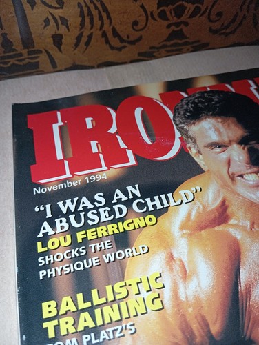 Rare iron man nov - man, nov.1994