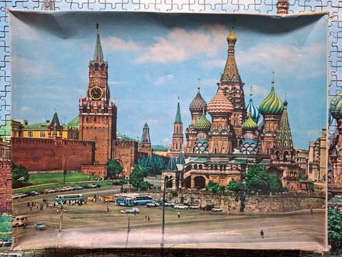 Puzzle moskau roter - -,