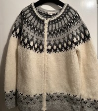 Vintage Icelandic Hand Knitted