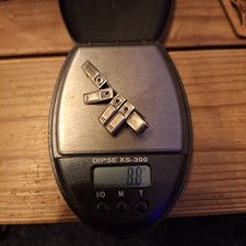 Krawattenclip, Silber , Olandre