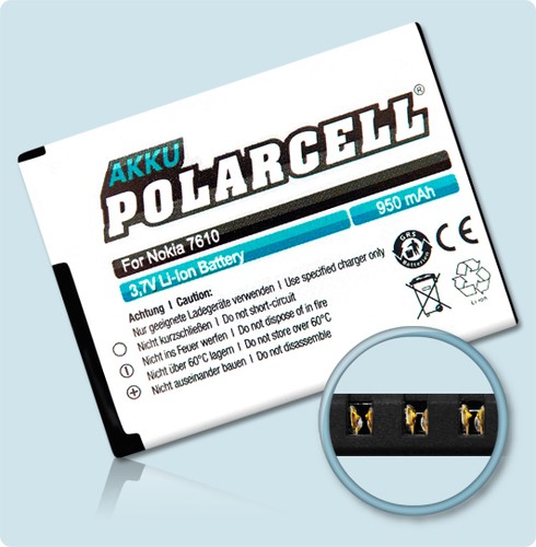 Polarcell akku für nokia - polarcell,