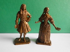 2 Alte Mokarex Werbefigur (Margarine Figur)  aus Frankreich 50er Jahre