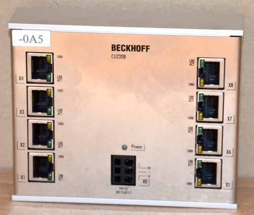 Beckhoff cu2208 0000 ethernet - beckhoff, cu2208-0000