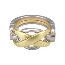 Cast Puzzle Ring - Metallpuzzle - Level 4