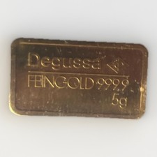 5 Gramm Goldbarren - 999,9