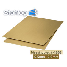 Messingblech 5mm 1mm 2mm - 0,5mm,