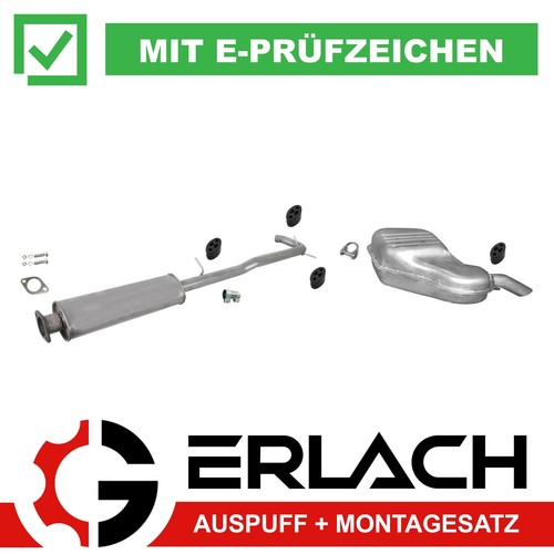 Auspuffanlage für volvo - für, v70