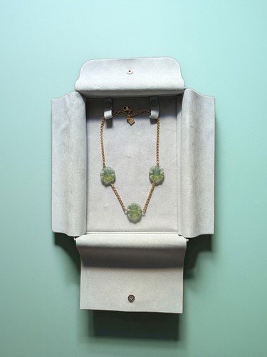 Lalique halskette blumen - lalique,