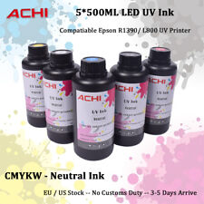 5X500ml UV Ink For ACHI A3 A4