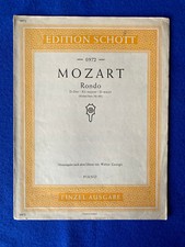 Noten Klavier MOZART RONDO